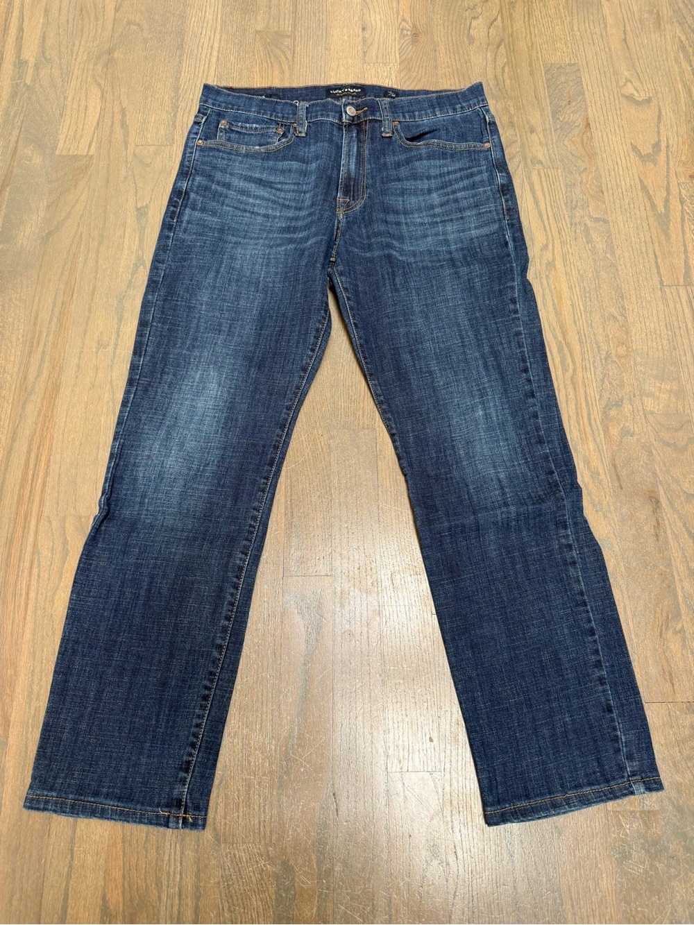 Men's Lucky Dark Blue 121 Slim Jeans